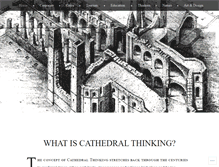 Tablet Screenshot of cathedralthinking.com